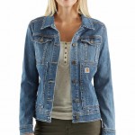 carhartt benson denim jacket