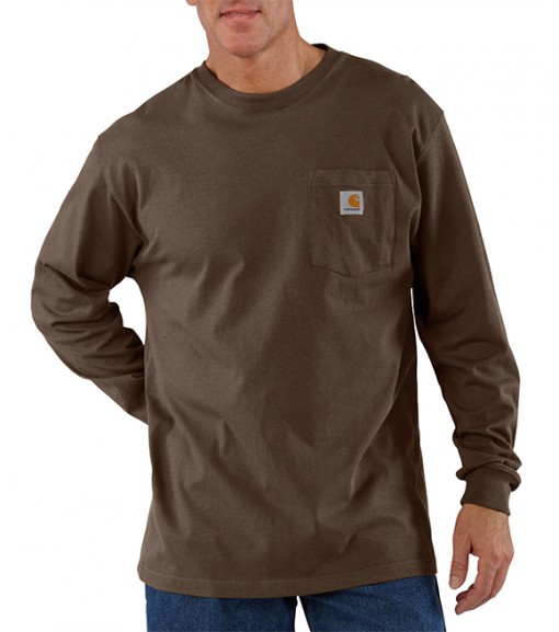 Carhartt Men's Longsleeve Workwear Pocket T Shirt, K126