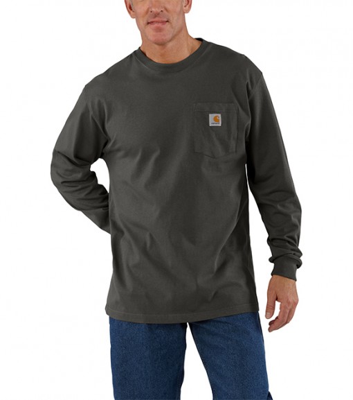 Carhartt Men's Longsleeve Workwear Pocket T Shirt, K126