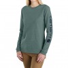 Carhartt Ladies Workwear Long Sleeve Logo Shirt, WK231