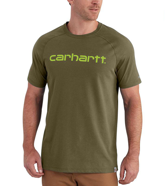 Carhartt Force Delmont Short Sleeve Graphic T-Shirt, 102549 - Wilco ...