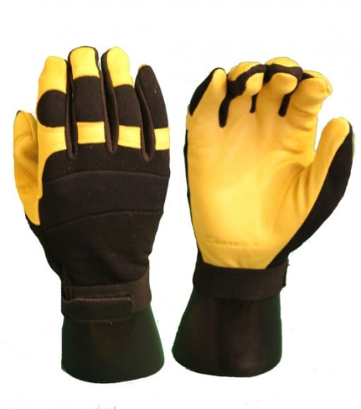 American Glove Mechanic Grain Deerskin Stretch Glove, 5150