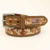 Ariat Men’s Western Belt Flag Digital Camo, A1035044