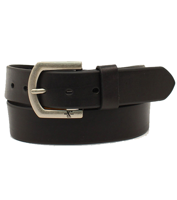 M&F Western, Nocona Men's HD Extreme Plain Black Leather Belt M&F ...