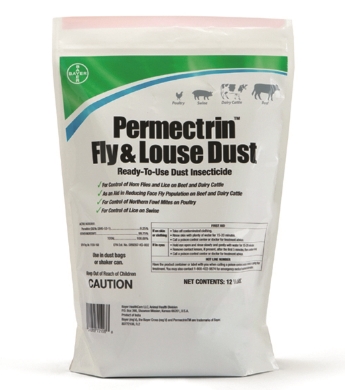Permectrin Fly and Louse Dust, 12.5 lbs