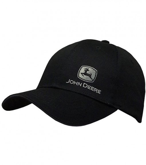 John Deere Black Mesh Back Logo Ball Cap, 13080428BK