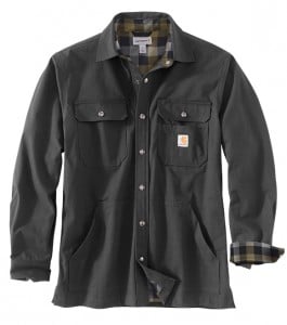 carhartt men's ripstop solid shirt jac