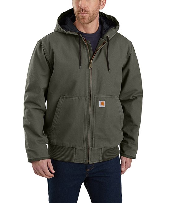 Carhartt, Men's Washed Duck Insulated Active Jacket, 104050 - Wilco ...
