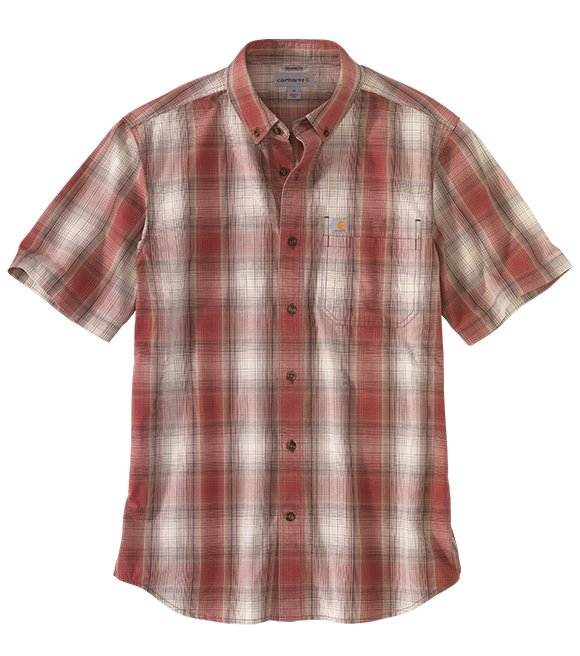 s141 carhartt snap front denim work shirt