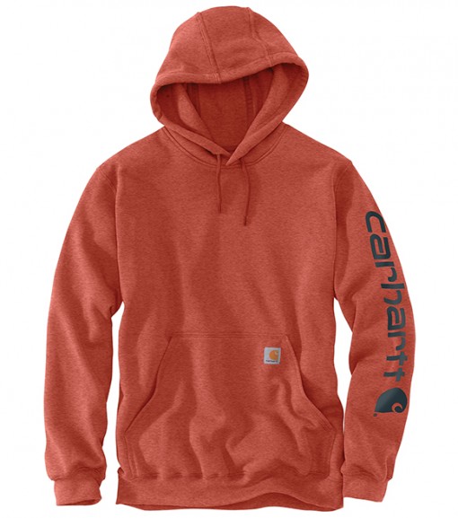 Carhartt Men s Midweight Hooded Logo Sweatshirt K288 Wilco