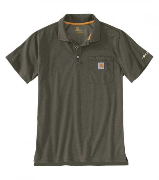 Carhartt Force Cotton Delmont Pocket Polo Shirt, 103569