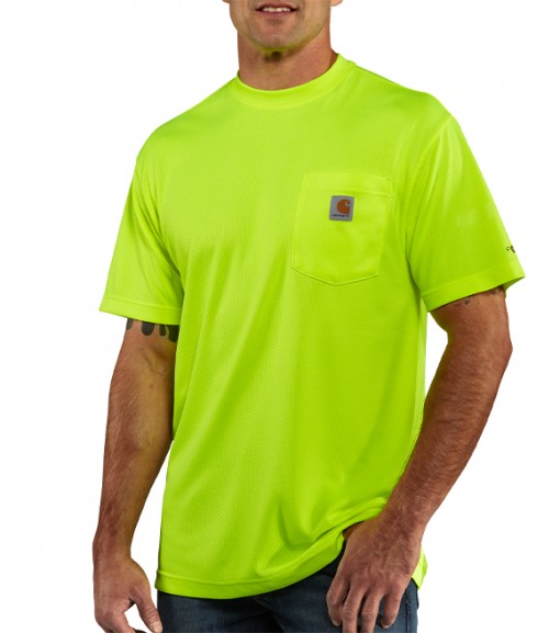 Carhartt Men's Force Color Enhanced Short-Sleeved T Shirt, 100493