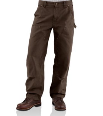 bus tolerance Afstemning Carhartt Men's Double Front Washed Duck Work Pants, B136 - Wilco Farm Stores
