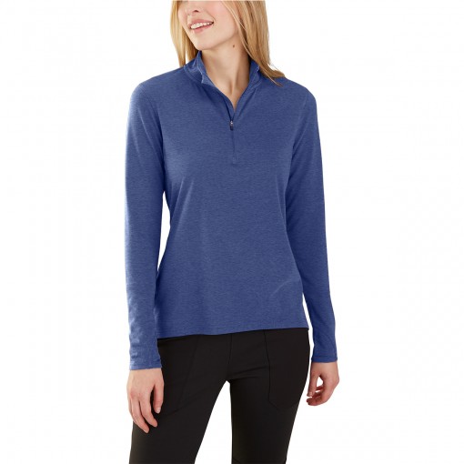 Download Carhartt Force Ladies Delmont Quarter Zip Shirt, 103597 ...