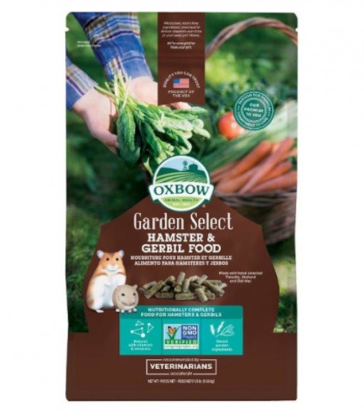 Oxbow Garden Select Hamster & Gerbil Food, 1.5 lb.