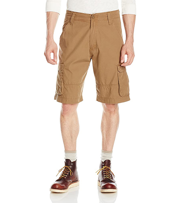 wrangler ripstop camo cargo shorts