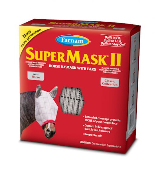SuperMask II Horse Fly Mask with Ears
