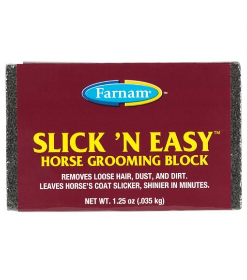 Farnam Slick 'N Easy Grooming Block, Fiberglass