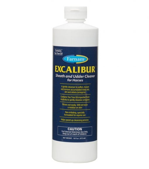 Excalibur Sheath and Udder Cleaner for Horses, 16 oz.