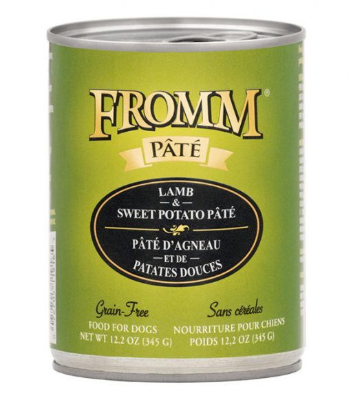 Fromm Lamb and Sweet Potato Canned Dog Food, 12.2 oz.