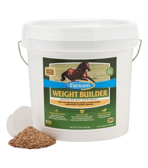 Farnam Weight Builder Equine Weight Supplement, 8 lb.