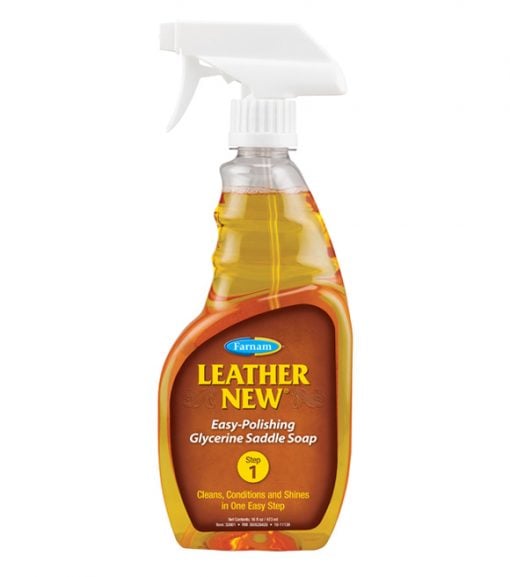 Leather New Easy-Polishing Glycerine Saddle Soap, 64 oz.