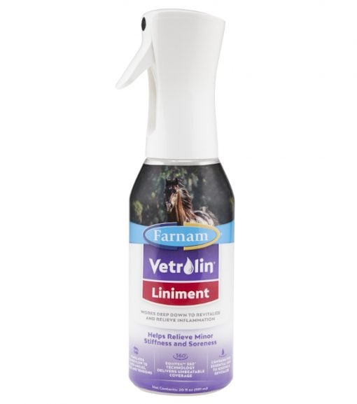 Farnam Vetrolin Liniment Equi-Veil 360 Spray, 20 oz.