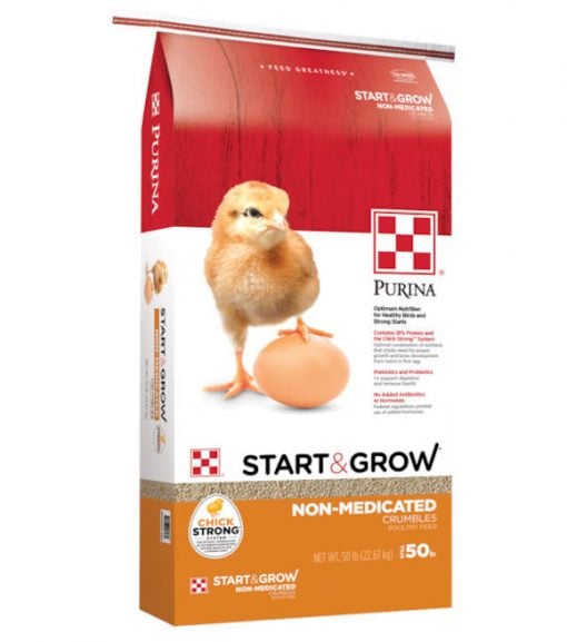 Purina Start and Grow Non-Medicated Pellets