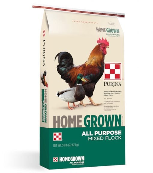 Home Grown All-Purpose Poultry Crumble, 50 lb.