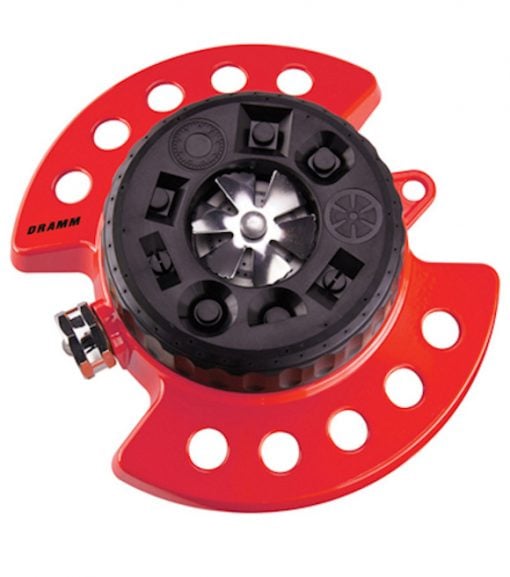 9-Pattern Turret Style Sprinkler- Red