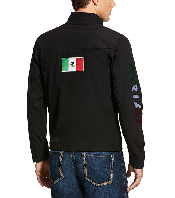 Ariat, Men's Team Softshell Mexico Water Resistant Jacket