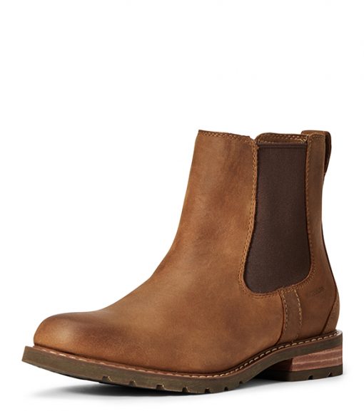 Ariat, Ladies Weathered Brown Wexford H2O Chelsea Boot, 10033941 ...