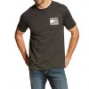 Ariat Men’s Vertical Flag Graphic T-Shirt, 10025209