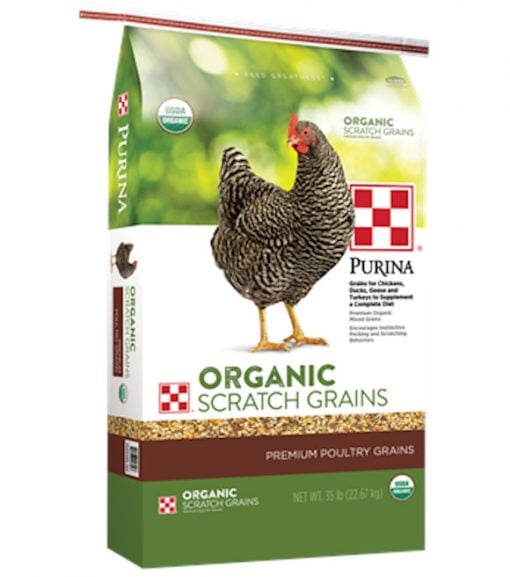 Purina Organic Scratch Grains, 35 lb.