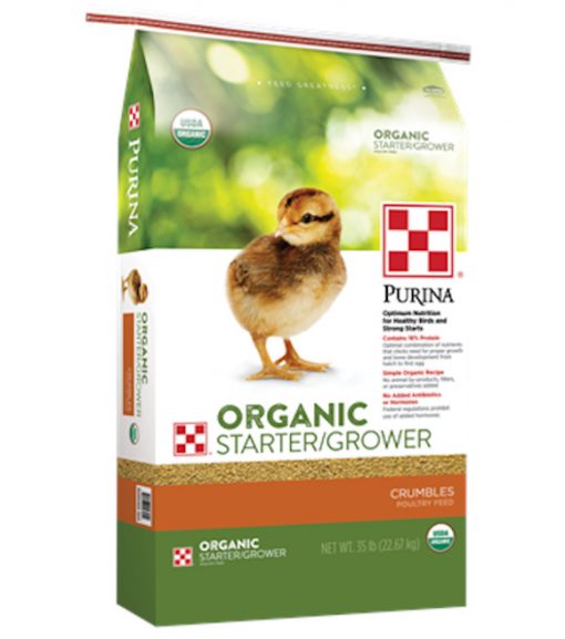 Purina Organic Starter-Grower, 35 lb.