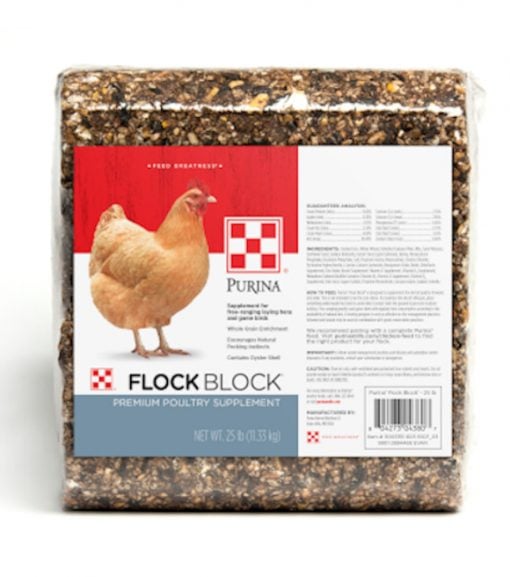 Purina Flock Block, 25 lb.