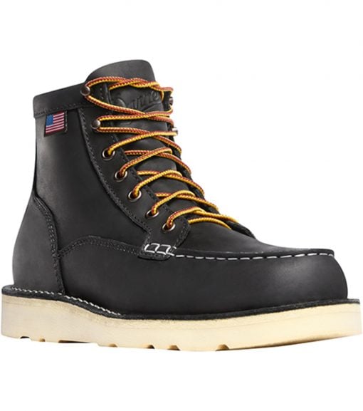 Danner Men's Quarry USA 17309 8" Soft Toe Work Boots Black Size 10EE 