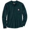 Carhartt Relaxed Fit Heavyweight Long-sleeve Henley Pocket Thermal T-Shirt, 104429