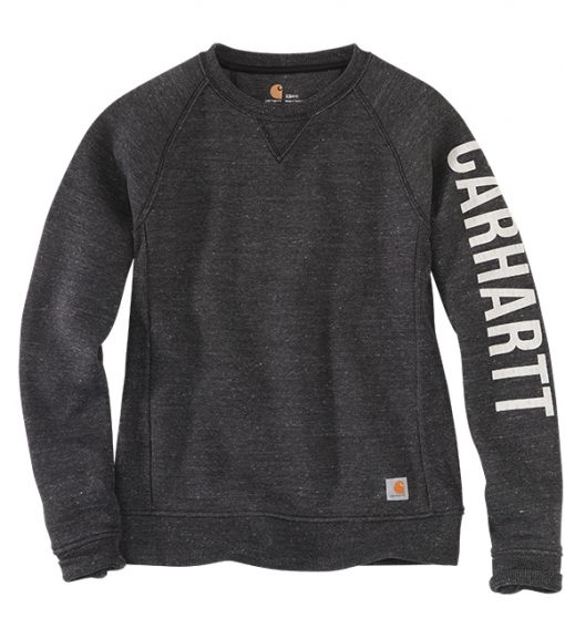 Carhartt, Ladies Relaxed Fit Midweight Crewneck Graphic Sweatshirt