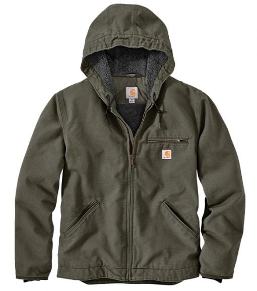 Carhartt Washed Duck Sherpa Lined Jacket, 104392