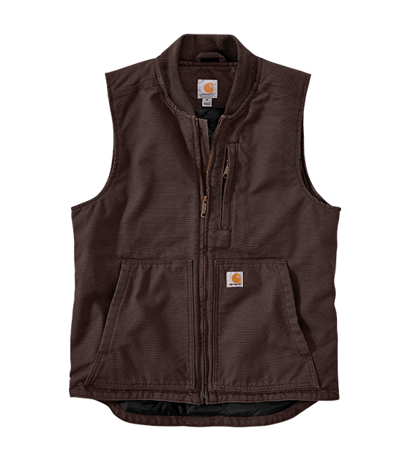 Milwaukee Men's X-Large Brown Heavy-Duty Sherpa-Lined Vest with 5