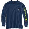 Carhartt Fire Resistant Force Original Fit Midweight Long-Sleeve Logo T-Shirt, 104130