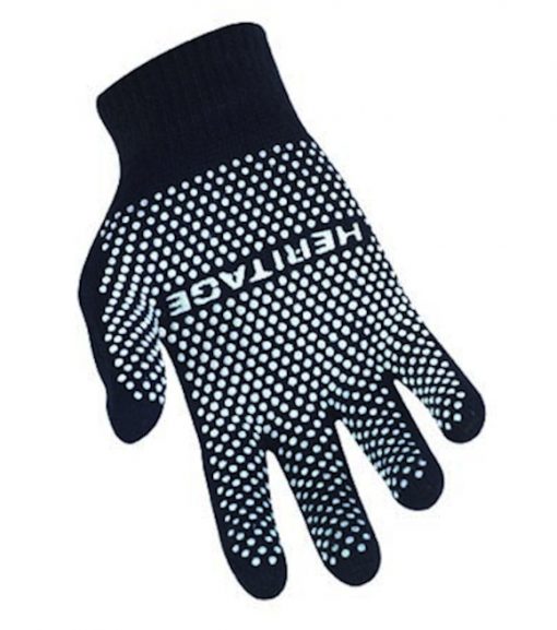 Heritage Gloves Chenille Knit Glove, Black