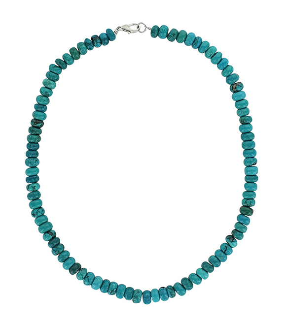 Montana Silversmiths Boho Blue Beaded Strand Attitude Necklace, ANC4668 ...