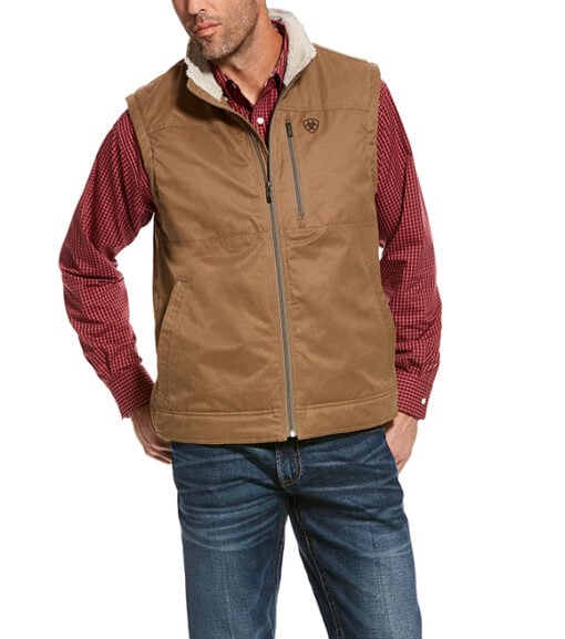 Ariat, Men's Grizzly Canvas Vest, 10028416 - Wilco Farm Stores