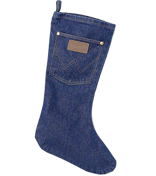 Wrangler Denim Christmas Stocking, 1WRCHST