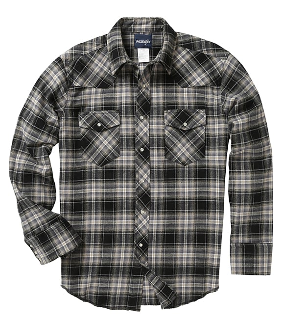 Wrangler, Men's Flannel Shirt, 75108AA - Wilco Farm Stores