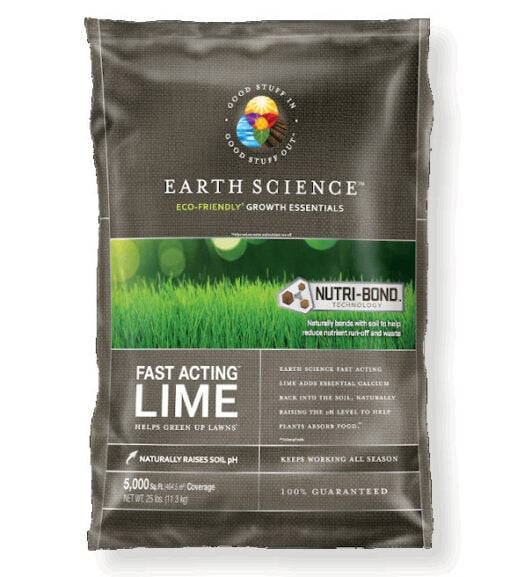 Earth Science Fast Acting Garden Lime 25lb