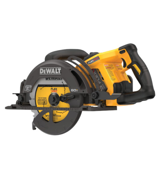 Flexvolt 60V Max 7 1/4in Cordless Worm Drive Saw with 9.0AH Battery- KIt