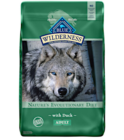 Blue Buffalo Wilderness Grain-Free Duck Recipe Adult Dog Food